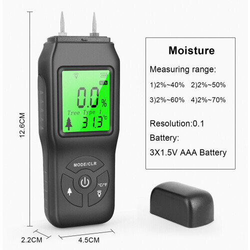 Digital Firewood Moisture Meter_Surprise Gift 2