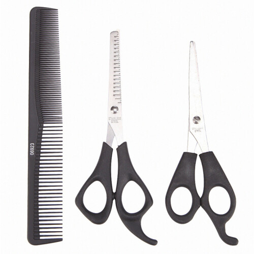 Ensemble de ciseaux de coiffure, ciseaux de coiffeur, ciseaux pour la coupe des animaux, ciseaux de