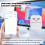 Mini thermische printer, Bluetooth labelprinter, draagbare labelprinter, mini printer compatibel met Android en iOS, printbare foto's, lijsten, QR-co 4