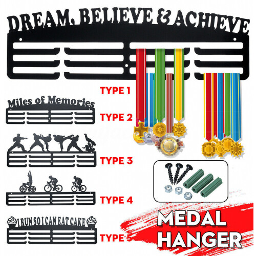 Soporte para medallas y premios - Corro para poder beber cerveza - Re 2