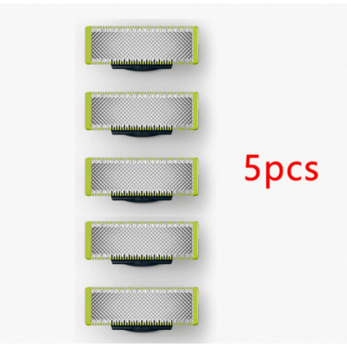 5 cuchillas compatibles Philips Oneblade para cabezales de afeitado d