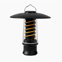 Retkilyhty Ladattava Retkeily LED Retro Vedenkestävä Lyhty Taskulampp
