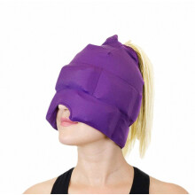 Bonnet anti-maux de tête et migraines - Masque ou chapeau glacé pour soulager les migraines et les