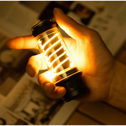 Linterna de camping recargable LED retro resistente al agua - Regalo 1