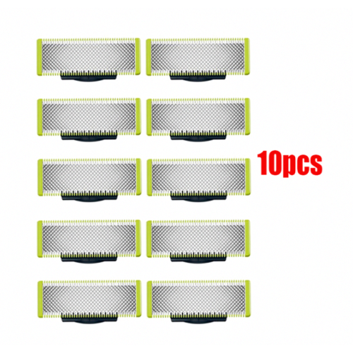 10 Pcs Blade Compatible Philips Oneblade Compatiblement Blade Beard Shaver Head_Surprise Gift