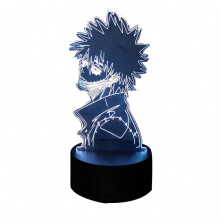 Wekity My Hero Academia Anime-Figur 3D-LED-Nachtlicht Bakugou Katsuki Manga-Figur Schreibtischlampe Nachttisch Schlafzimmer Dekoration Heimdeko Nacht