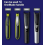 10 Pcs Blade Compatible Philips Oneblade Compatiblement Blade Beard Shaver Head_Surprise Gift 4