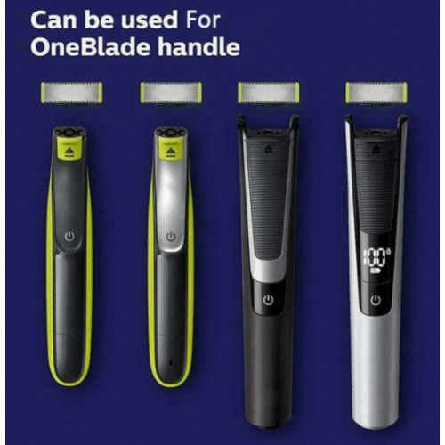 5 cuchillas compatibles Philips Oneblade para cabezales de afeitado d 2