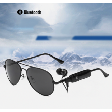Smart Sunglasses Multifunctional Bluetooth 4.0 Eyeglasses UV400 Intelligent Sunglasses with External Earphone Microphone Hands-Free Calling_Surprise