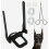 Support vertical pour oreilles de Doberman, compatible avec les Samoyèdes et Dobermans - Cadeau sur 1