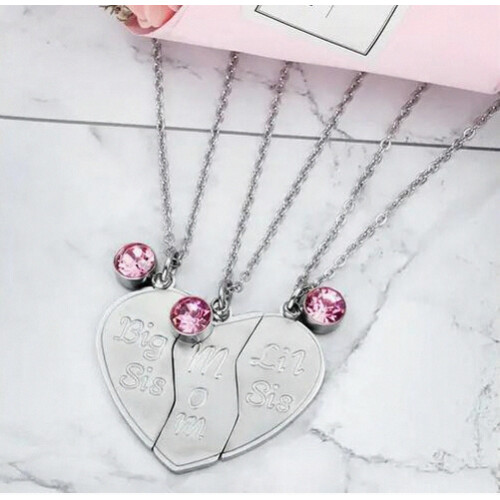 Muttertagsgeschenk-Sets, personalisierte Mutter-Tochter-Halskette – Überraschungsgeschenk 1
