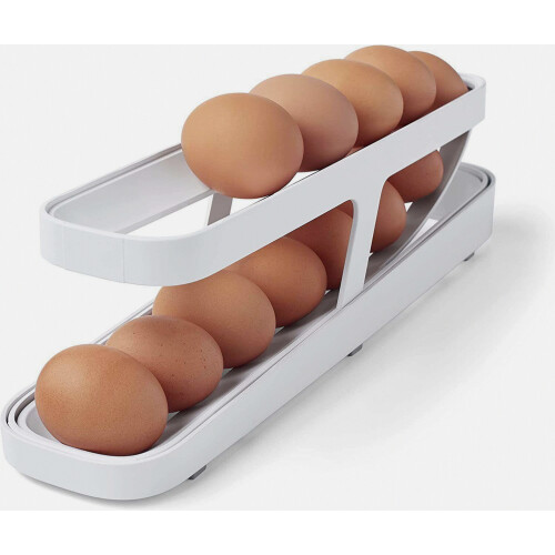 Penguin Egg Holder Compatible Hard Boiled Eggs | Egg Container | Egg Cartons | Egg Organizer Compatible Refrigerator | Plastics Acrylic Egg Organizer
