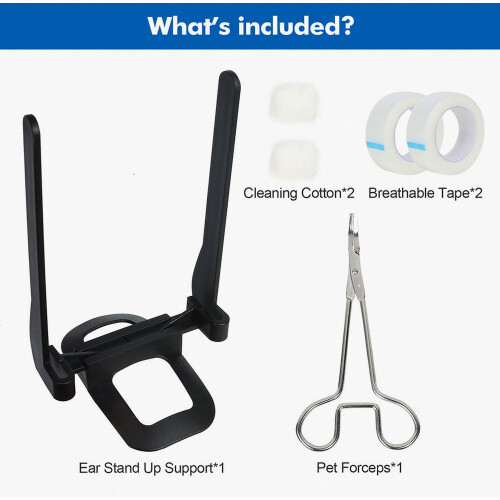 Support vertical pour oreilles de Doberman, compatible avec les Samoyèdes et Dobermans - Cadeau sur 2