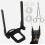 Support vertical pour oreilles de Doberman, compatible avec les Samoyèdes et Dobermans - Cadeau sur 5