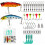 40-teiliges Angelköder-Set (inkl. Spinnerbaits, Gummiköder, Jigs) – Überraschungsgeschenk 5