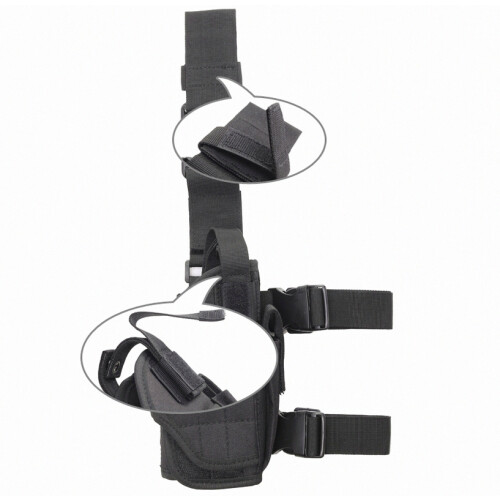 Basic Pistol Thigh Holster Sand / Desert Right Hand_Surprise Gift 2