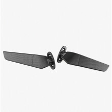 Compatible with Kawasaki ZX6R NINJA650/400/300 Motorcycle fixed wind wing rearview mirror wind knife_Surprise Gift