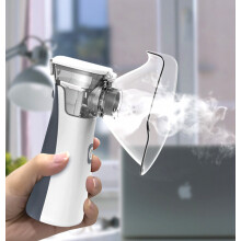 Nebulizador médico portátil silencioso Mini inhalador de mano compati