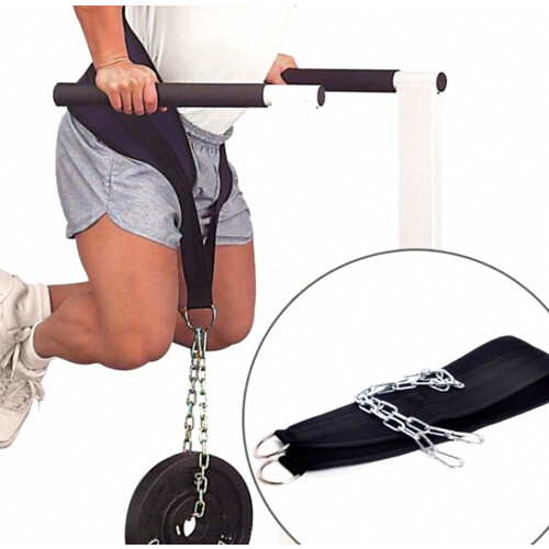 Ceinture de musculation lestée - 50 kg max. - Cadeau surprise