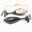 Motorcycle modification rearview mirror CBR1000 Mirror LED single light modified vision mirror_Surprise Gift 2