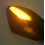 Motorcycle modification rearview mirror CBR1000 Mirror LED single light modified vision mirror_Surprise Gift 3