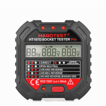 HT107D digitale display sleuftester, aardingsdraaddetector, stekkerfasedetector, elektroscoop_Verrassingscadeau