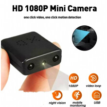 Kleinste IP-Kamera mit WLAN, XD-WLAN Mini-HD-Überwachungskamera mit Nachtsicht, KI-Bewegungserkennung und Cloud-Speicher – Überraschungsgeschenk