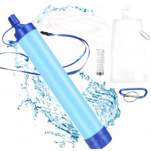 Filtre à eau personnel compatible avec la randonnée, le camping, les voyages et les situations d'ur