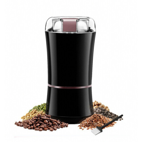 Coffee Grinder Stainless Steel Black_Surprise Gift