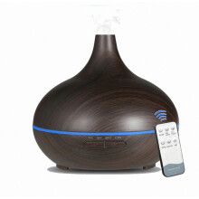 Diffuseur d'huiles essentielles 400 ml, diffuseur d'arômes à brume fraîche, compatible avec tous le