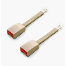 2 stuks autogordelverlenger, veiligheidsclip 25 cm * 5 cm, universele veiligheidsgordelclip voor auto-interieur, compatibel met 21 mm vergrendelingsl