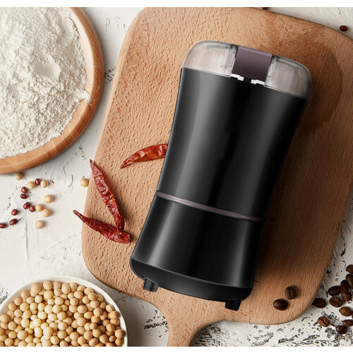Coffee Grinder Stainless Steel Black_Surprise Gift 1