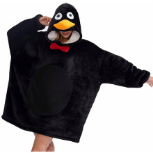 Der coole und bequeme Fleece-Oversize-Hoodie – Schwarz_Überraschungsgeschenk