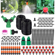 30 meter DIY automatic watering device drip irrigation set, balcony flower pot watering intelligent watering drip device, Drip Irrigation Kit, Adjust