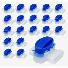 20 connecteurs -314 compatibles avec les tondeuses robots. Remplissage en gel étanche à l'eau, à la