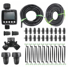Kit d'irrigation goutte à goutte réglable, système d'irrigation, kit de micro-irrigation compatible