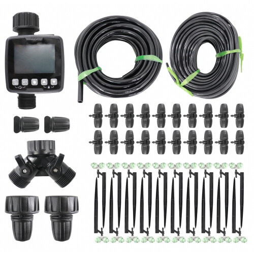 Kit d'irrigation goutte à goutte réglable, système d'irrigation, kit de micro-irrigation compatible