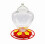 Comedero para colibríes, 1 unidad, de plástico, colgante, automático, 1