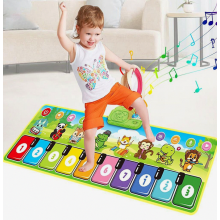 Muzikale speelmat voor baby's, pianomat, aanraakpiano, muziekdeken, keyboard, dansmat, speelgoed, geschikt als cadeau voor kinderen, verrassingscadea