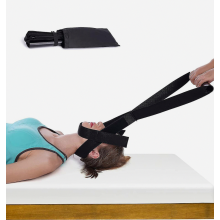Newway Neck Stretcher Strap, Spine Chiropractic Decompression Tool With Chin Belt. Cervical Neck Traction Device_Surprise Gift