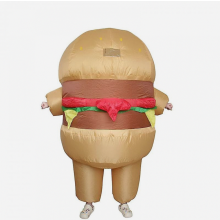 Opblaasbare Halloweenburger Kleding voor Volwassenen Opblaasbare Halloween Feest Cosplay Kostuum Speelkleding_Verrassingscadeau