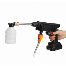 60 Bar 1500w Cordless High Pressure Car Washer Rechargeable Electric Water Foam Machine Compatible Battery_Surprise Gift
