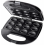 Newway 12 Electric Walnut Waffle Maker, Multi-functional Homemade Fruit Drying Machine, Pine Nut Maker, Small Walnut Machine, Peanut, Hazelnut (black 1