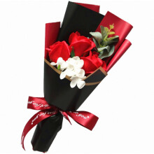 Petit bouquet romantique idéal pour une ambiance de fêtes ou pour la fête des enseignants. Cadeau s