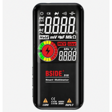 Bside S10 Intelligent 9999 Counts Multimeter Digital Lcd Display Ac/dc Voltmeter Ohmmeter Test Resistance Capacitance Frequency Diode Continuity Ncv
