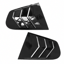 Newway Car Side Window Louver Scoop Cover Vent Carbon Surface Style Spoiler Decorative Compatible Scirocco 2009-2_Surprise Gift