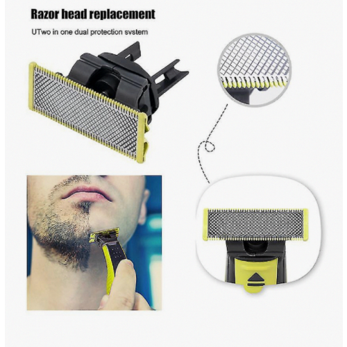 compatible Oneblade Qp230/50 compatiblement Blades 6 Pcs_Surprise Gift 2