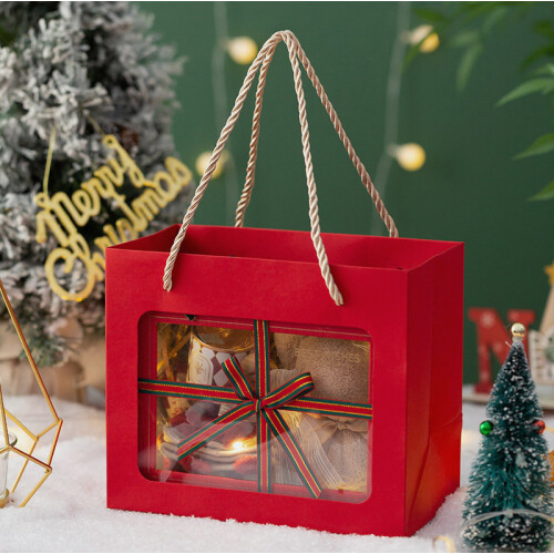 Weihnachtsgeschenkbox, leere Box, große Geburtstagsgeschenkverpackung, Geschenkbox, Apfelbox, Weihnachtsgeschenk_Überraschungsgeschenk 2
