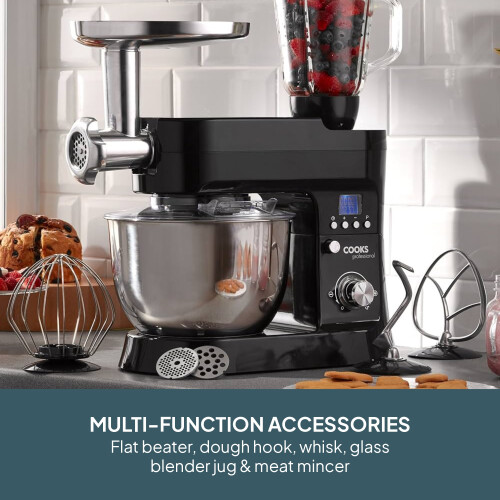 Cooks Professional Cooks Professional Multi Function 6.2L Stand Mixer | Black 2