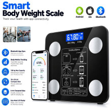 Bluetooth Smart Digital Body Fat Weighing Scales